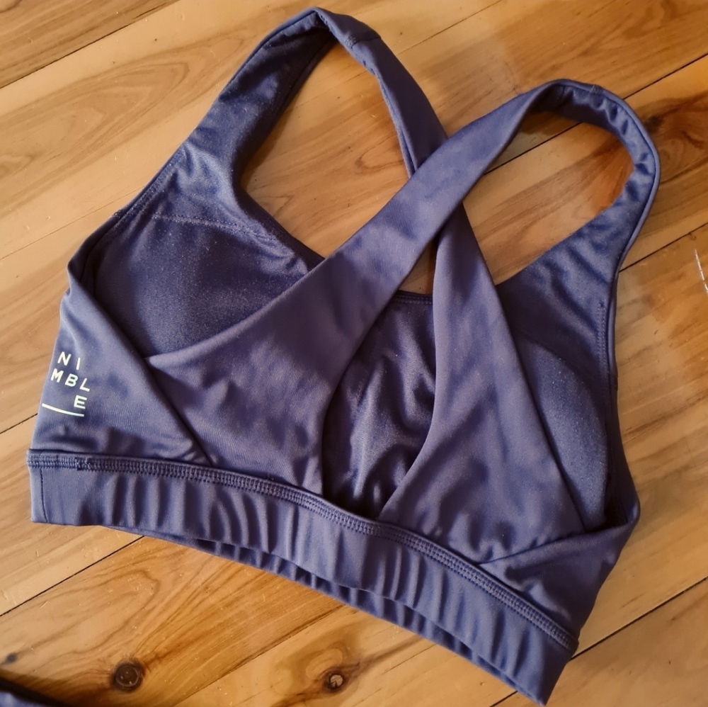 Women's size 10 'NIMBLE' Gorgeous chocolate brown activewear set - AS NEW - Picture 6 of 7